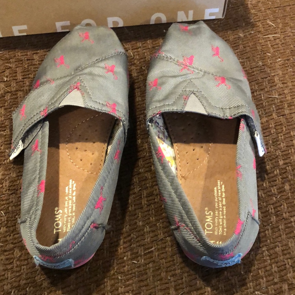 Toms Classic Satin Monkeys **RARE** Sz Y11 - Picture 4 of 4